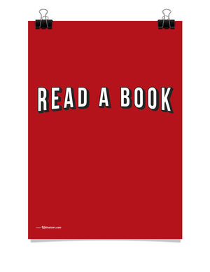 Poster - Read A Book  - 1
