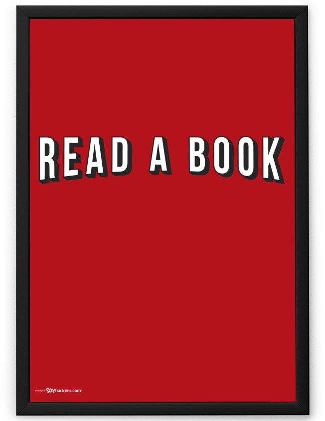 Poster - Read A Book  - 2
