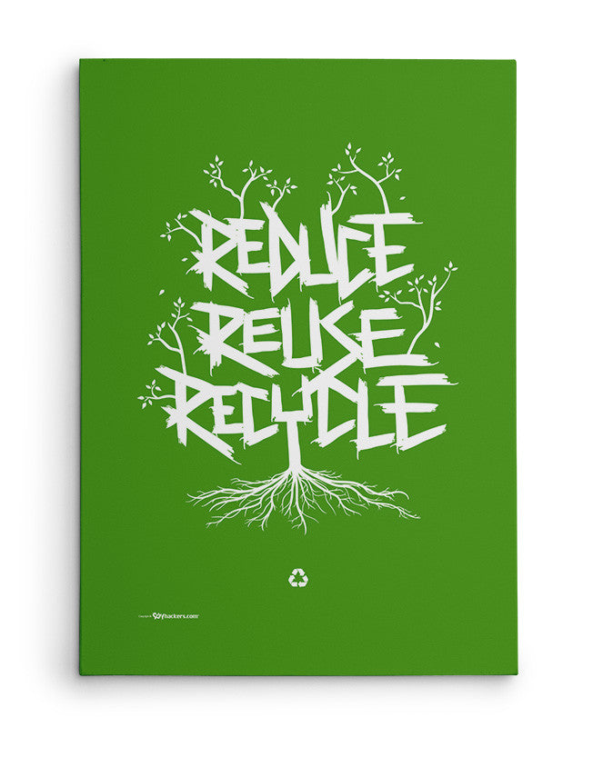 Canvas - Reduce Reuse Recycle  - 2