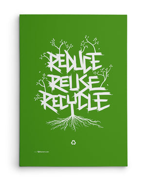 Canvas - Reduce Reuse Recycle  - 2