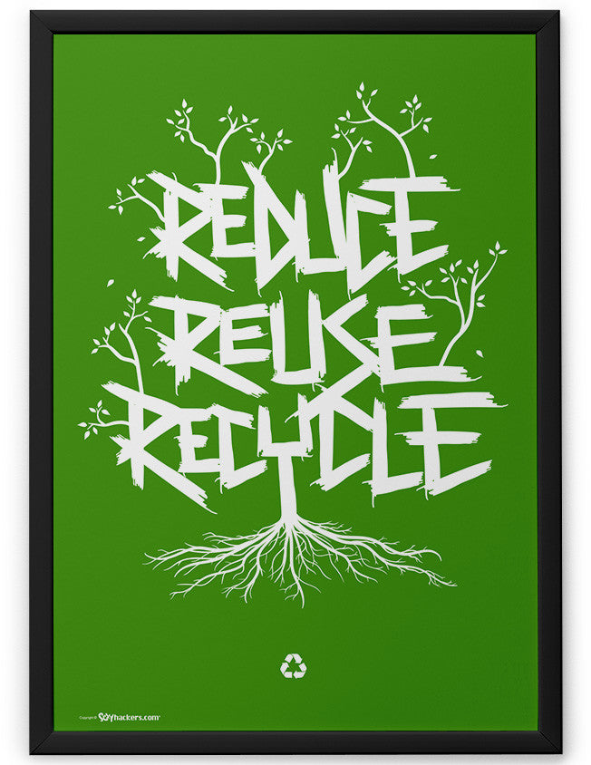 Poster - Reduce Reuse Recycle  - 2