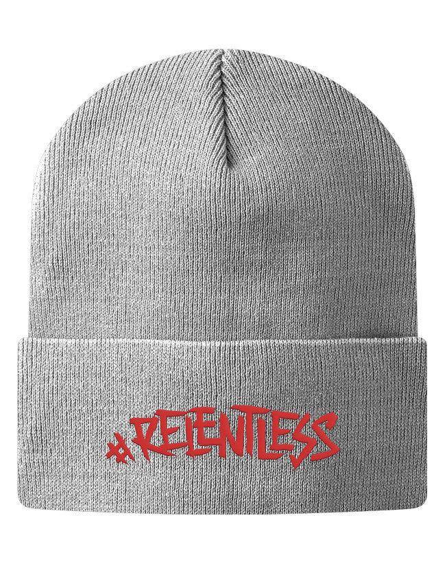 Knit Beanie - #Relentless  - 2