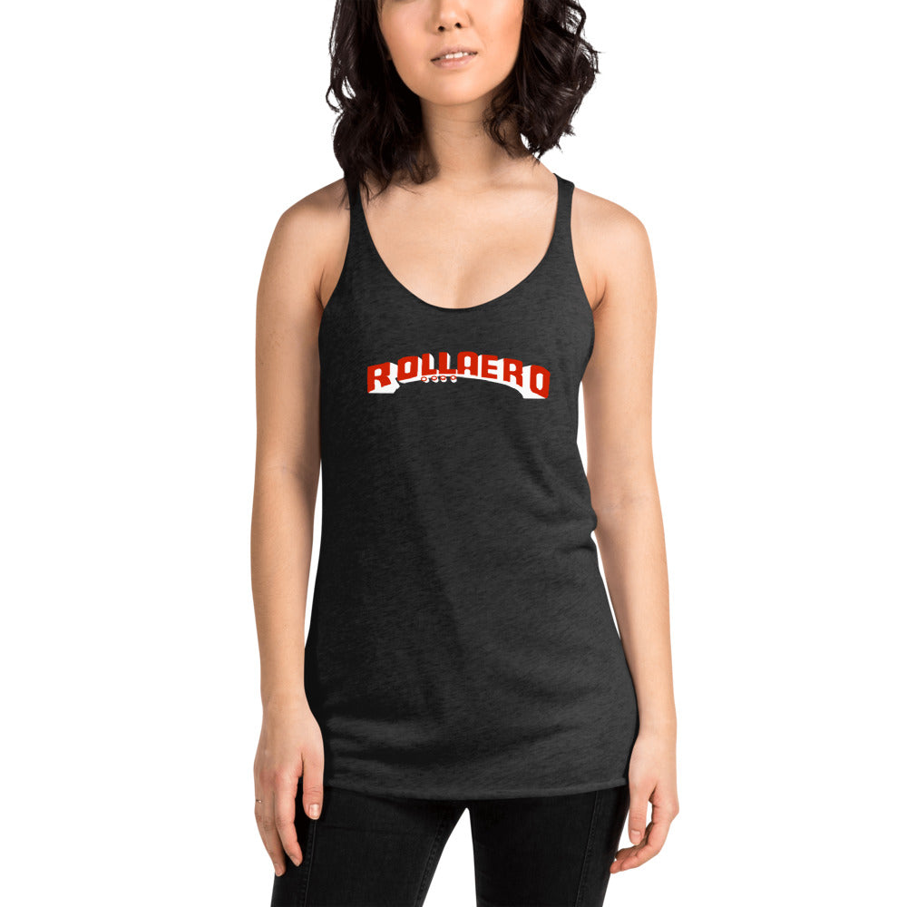 Rollaero Logo Women's Racer-back Tank-top