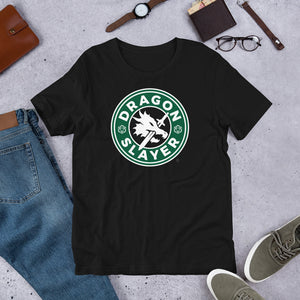 RPG Dragons Starbucks Logo Unisex T-Shirt