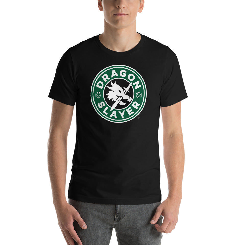 RPG Dragons Starbucks Logo Unisex T-Shirt