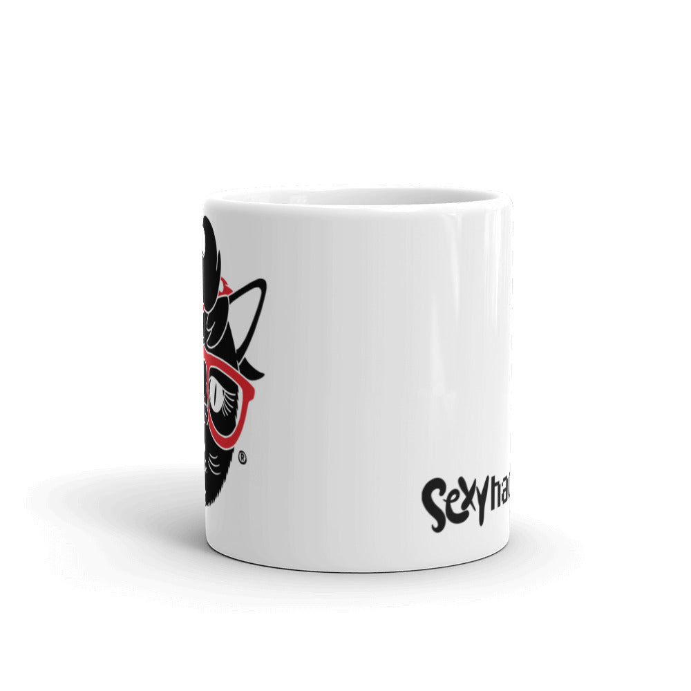 Sexy Hackers Cat Logo Coffee Mug