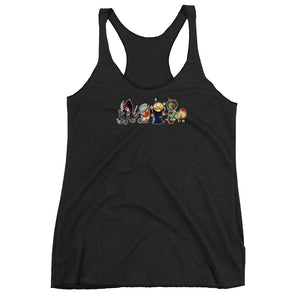 SHTV All Character Women's Racer-back Tank-top