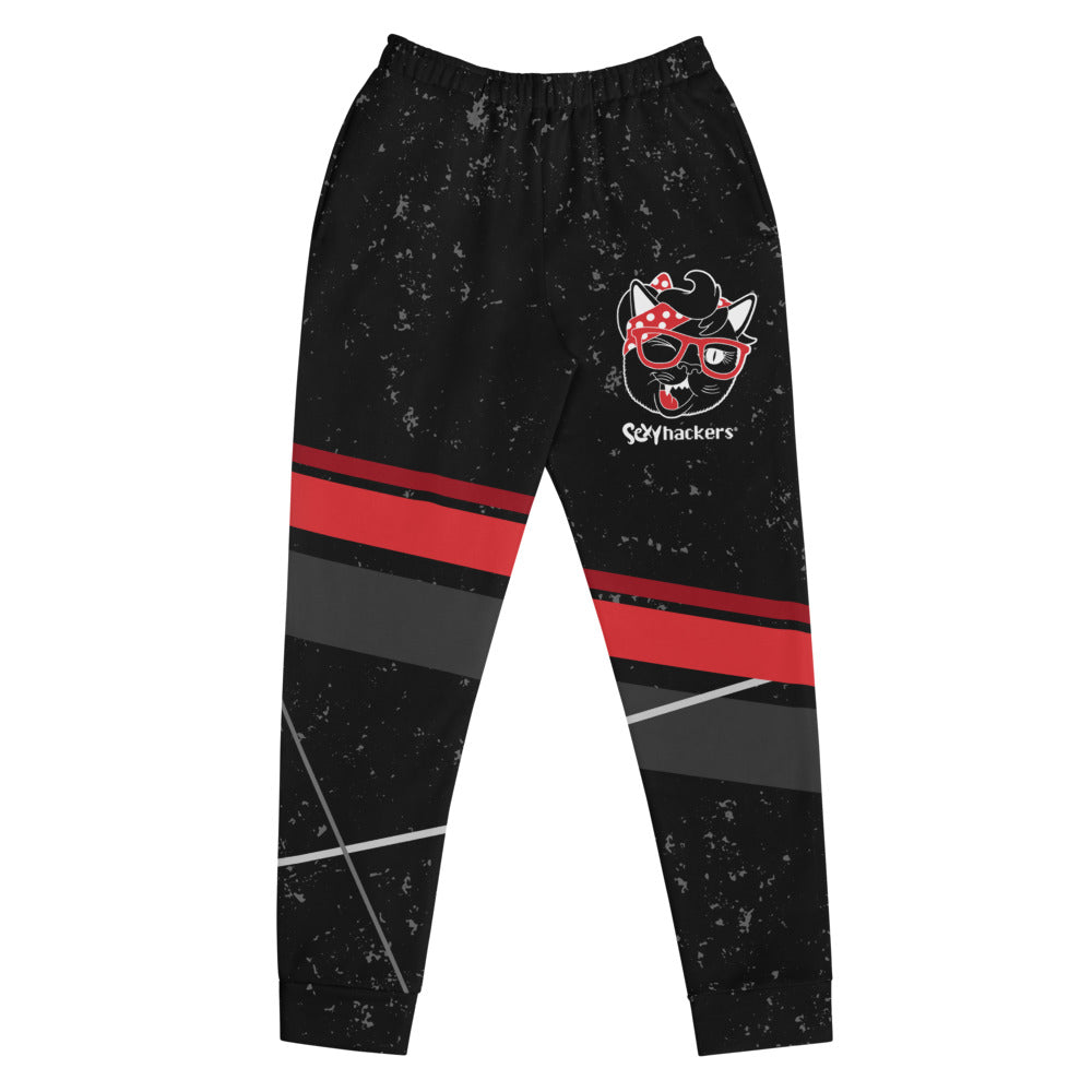 Sexy Hackers Cat Logo All-Over Print Women's Sweatpants