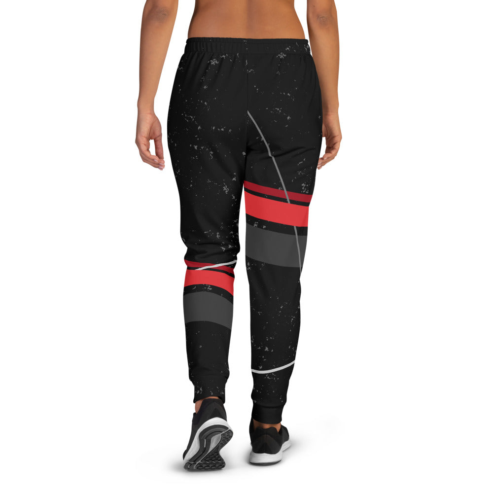 Sexy Hackers Cat Logo All-Over Print Women's Sweatpants
