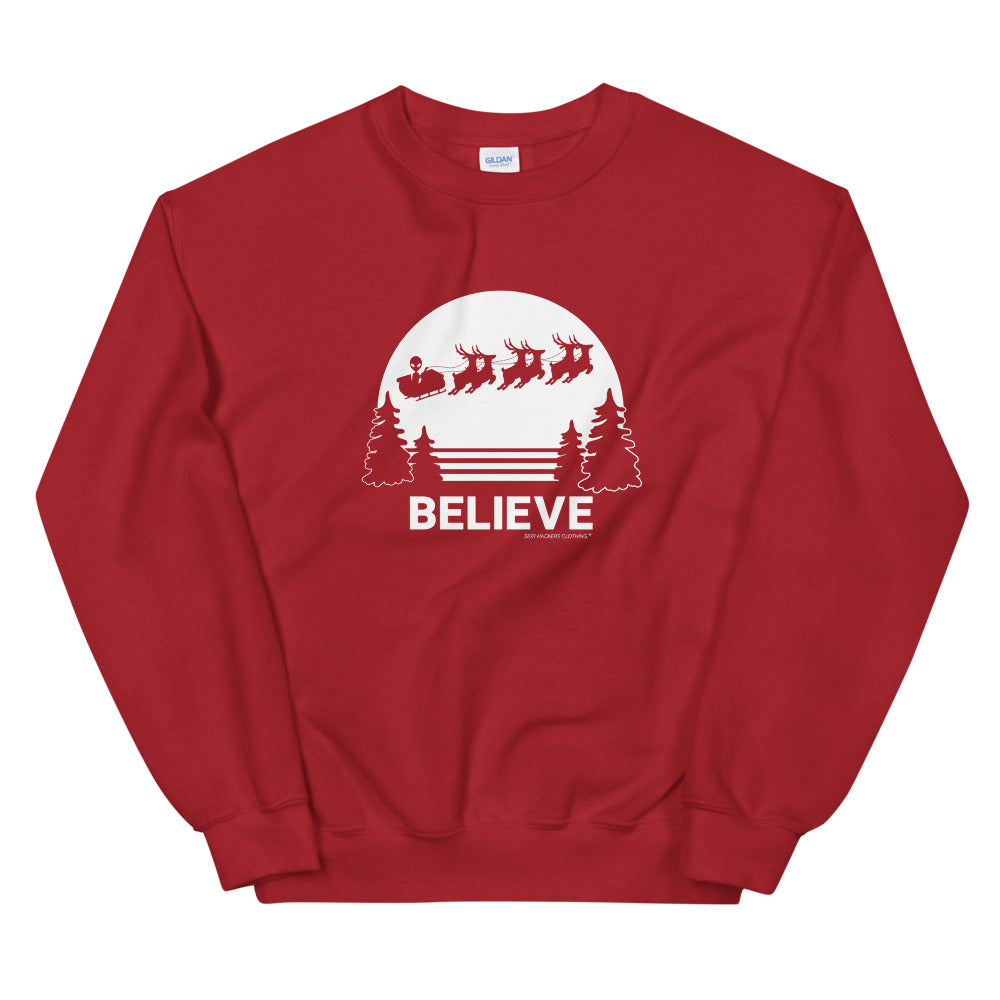 Santa Believe Unisex Sweatshirts