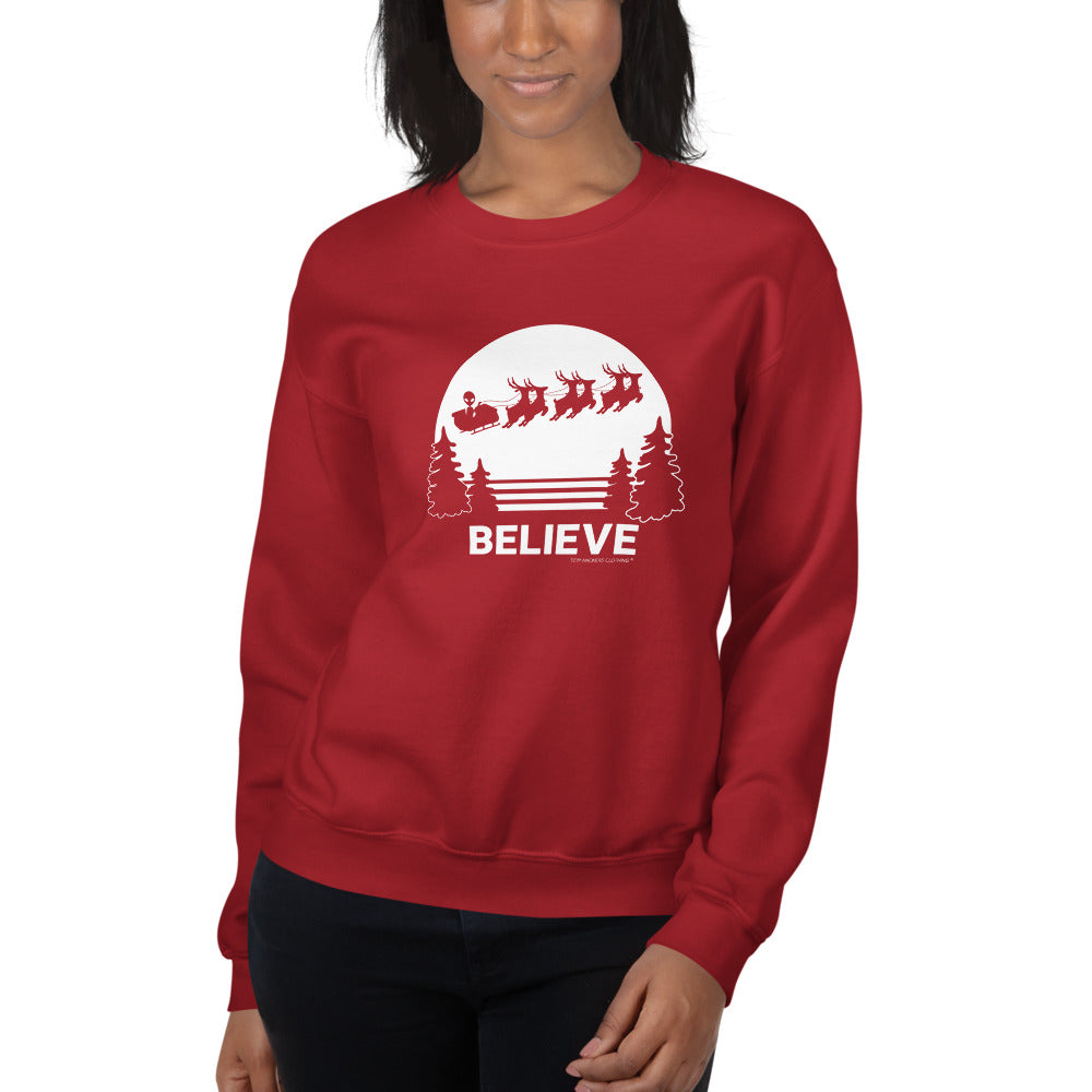 Santa Believe Unisex Sweatshirts