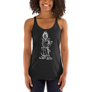 Hello World Women's Racer-back Tank-top
