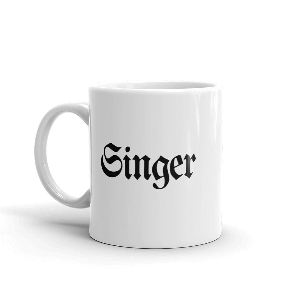Singer Coffee Mug