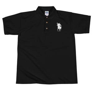 Sleepy Ralph Embroidered Headless Horseman Unisex Polo Shirt