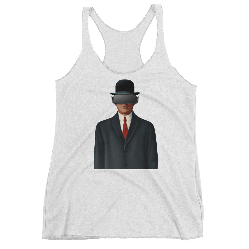 Son of Oculus Cut Out Variation Women's Racerback Tank-Top