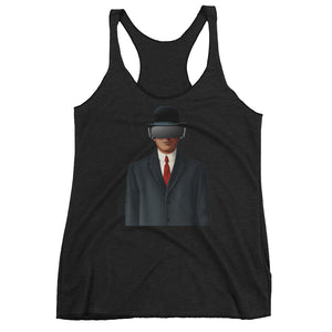 Son of Oculus Cut Out Variation Women's Racerback Tank-Top