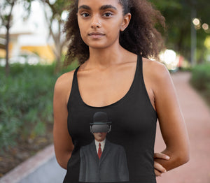 Son of Oculus Cut Out Variation Women's Racerback Tank-Top