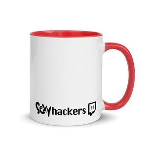 Spell Caster Coffee White Ceramic Mug with Color Inside