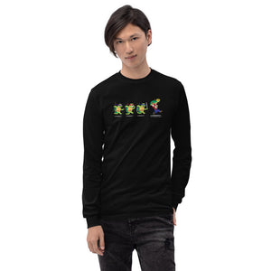 Ninja Turtles and Mario Men's Long Sleeve
