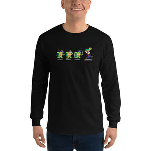 Ninja Turtles and Mario Men's Long Sleeve
