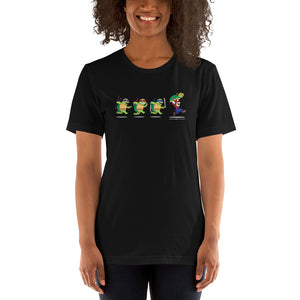 Ninja Turtles and Mario Unisex T-shirt