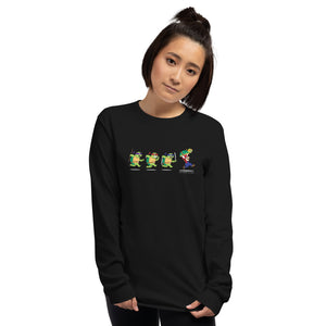 Ninja Turtles and Mario Men's Long Sleeve