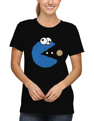 Shirt - Om Nom Nom Nom Cookie Monster Version  - 2