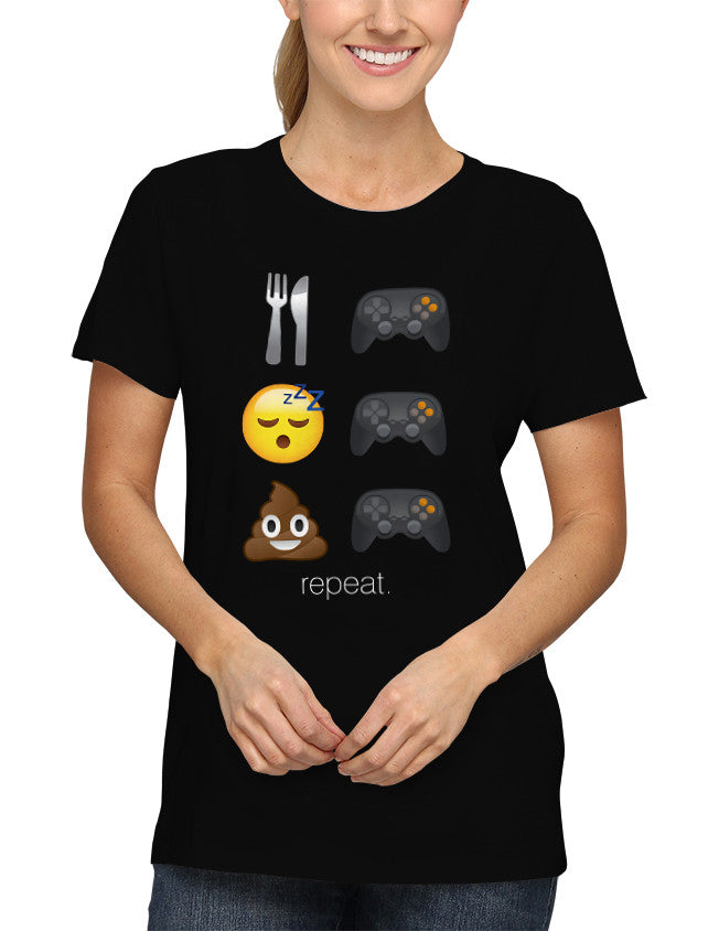 Shirt - Eat Game. Sleep Game. Poop Game. Repeat.  - 2