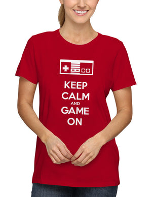 Shirt - Keep Calm and Game On  - 2