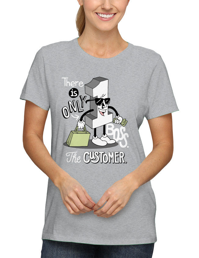 Shirt - There is only one boss. The customer.  - 2