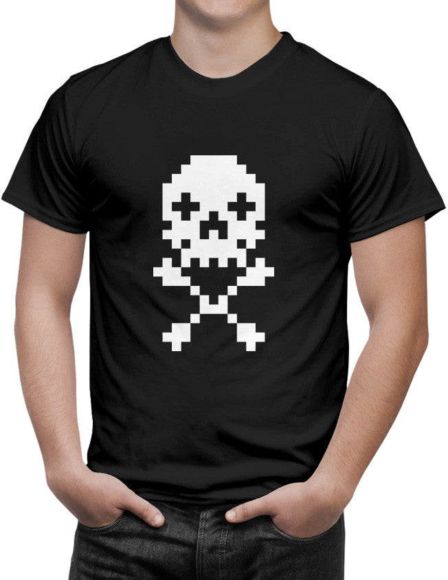Shirt - 8 Bit Skull  - 3