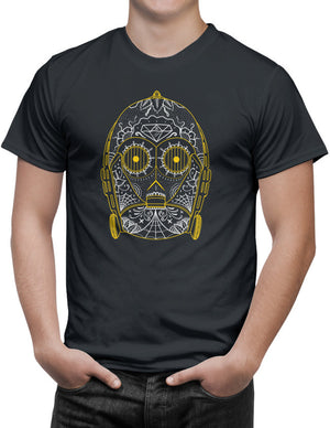 Shirt - C-3PO Sugar Skull  - 3