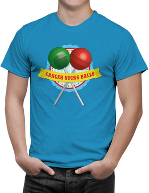 Shirt - Cancer Sucks Balls  - 3