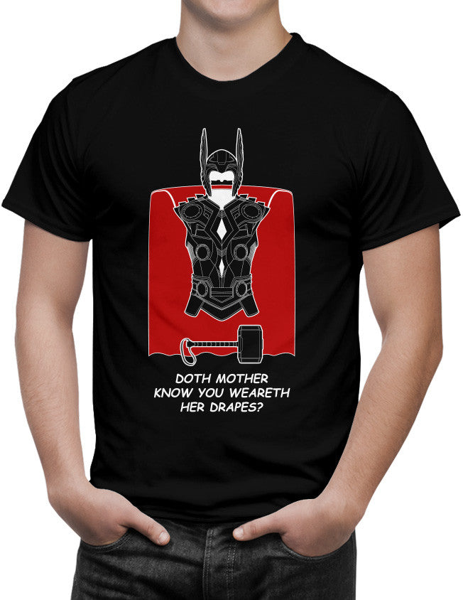 Shirt - Doth Mother Know You Weareth Her Drapes?  - 3