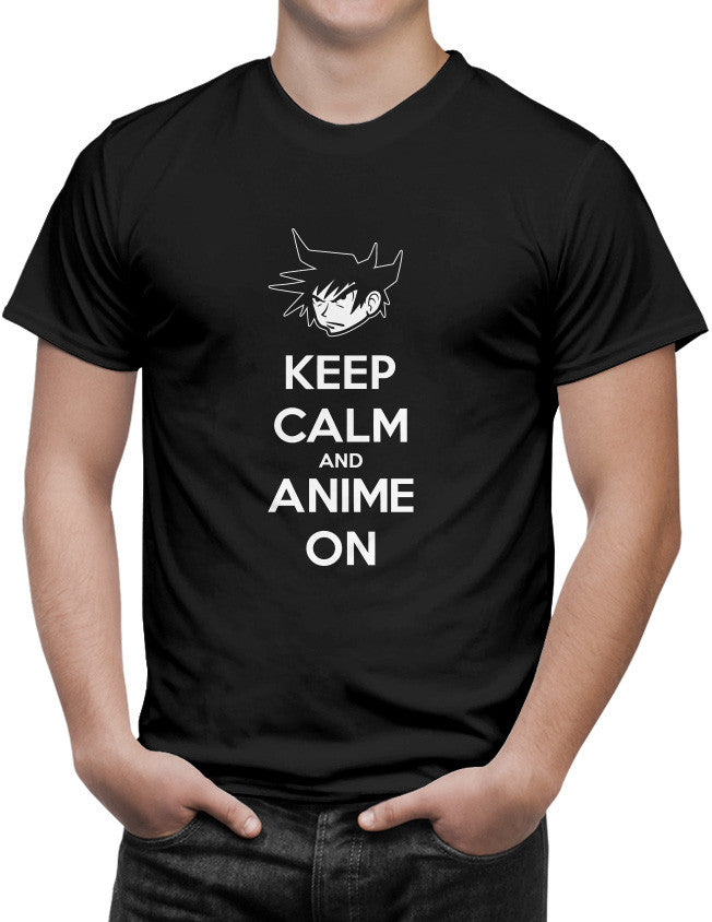 Shirt - Keep Calm And Anime On  - 3