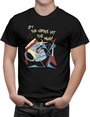 Shirt - Let The Coffee Hit The Mug  - 3