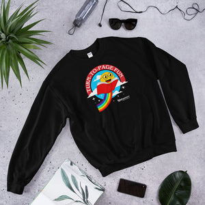 Turn-To-Page Fun Unisex Sweatshirts