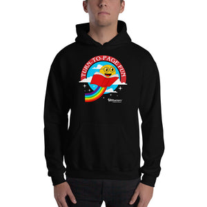 Turn-To-Page Fun Unisex Hoodies