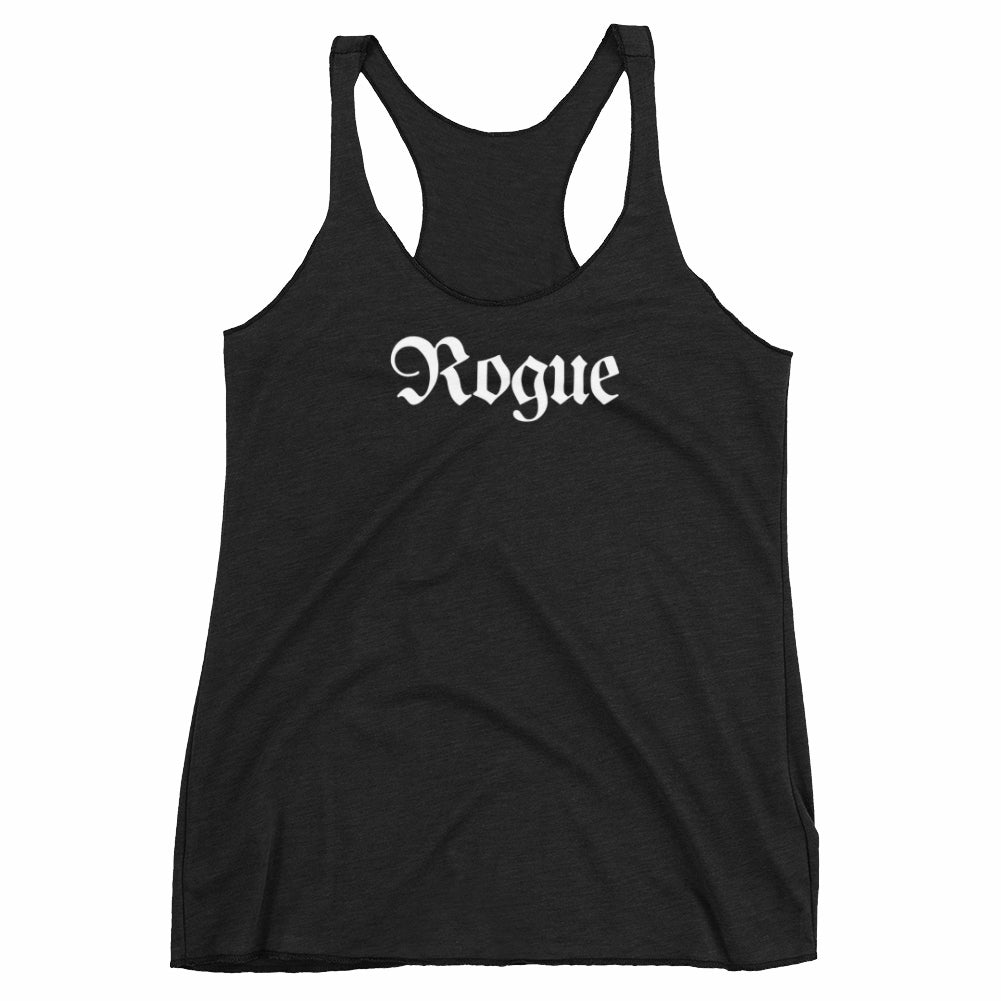 Rogue Fantasy RPG Class Title Women's Racerback Tank