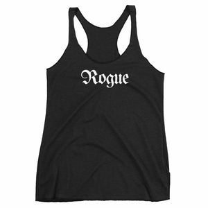 Rogue Fantasy RPG Class Title Women's Racerback Tank