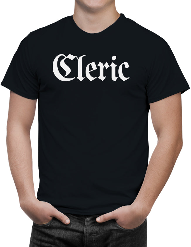 Cleric Class Large Title Unisex T-Shirt