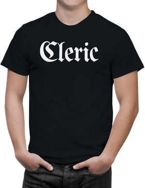 Cleric Class Large Title Unisex T-Shirt