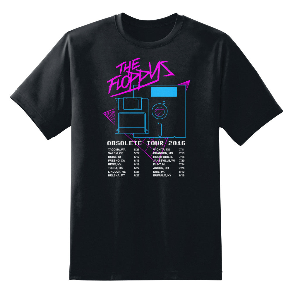 The Floppys Obsolete Tech Tour Funny Unisex T-Shirt