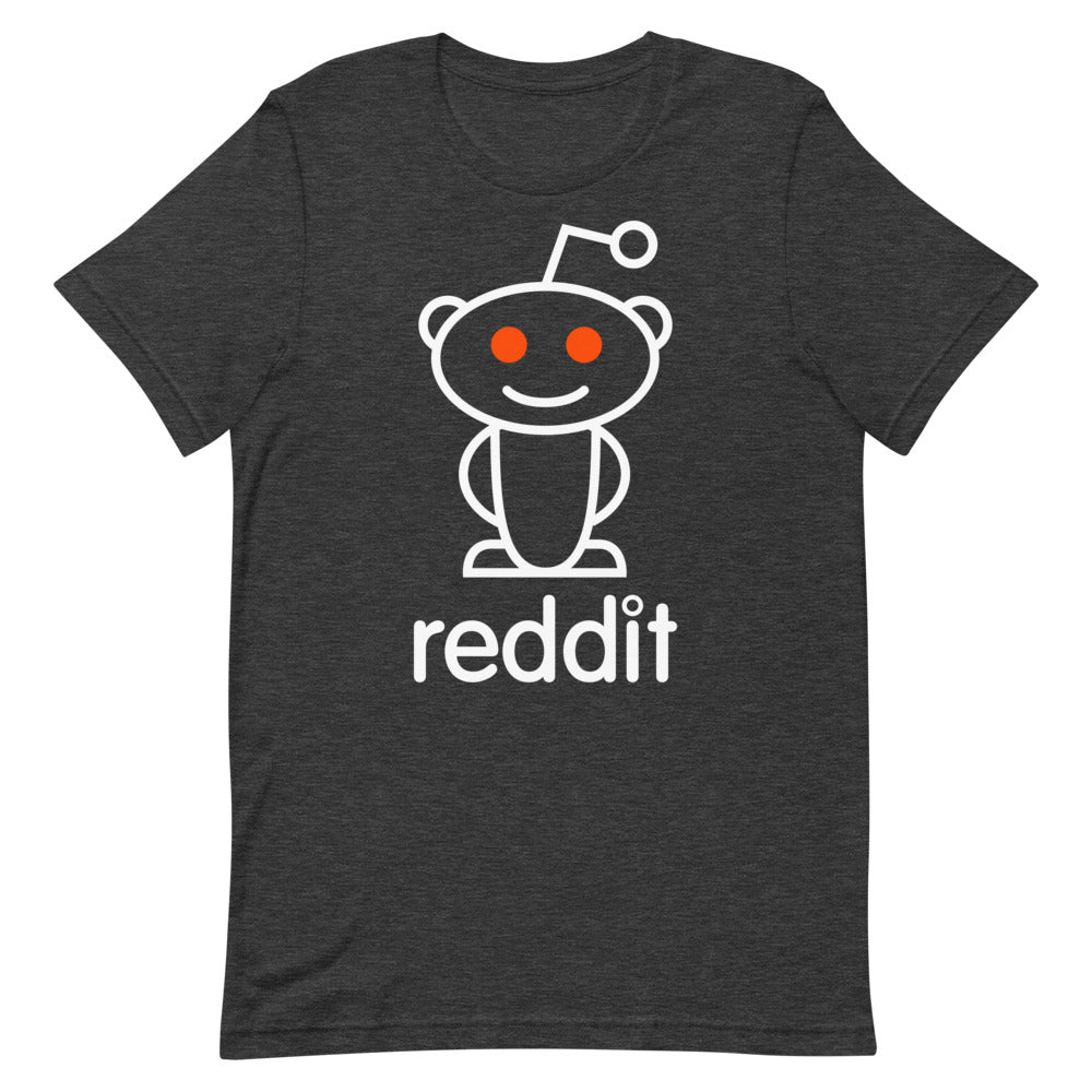 The Ultimate Reading Robot Logo Heather Gray Unisex T-Shirt