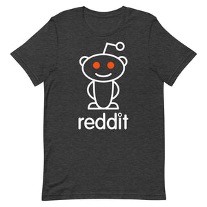 The Ultimate Reading Robot Logo Heather Gray Unisex T-Shirt
