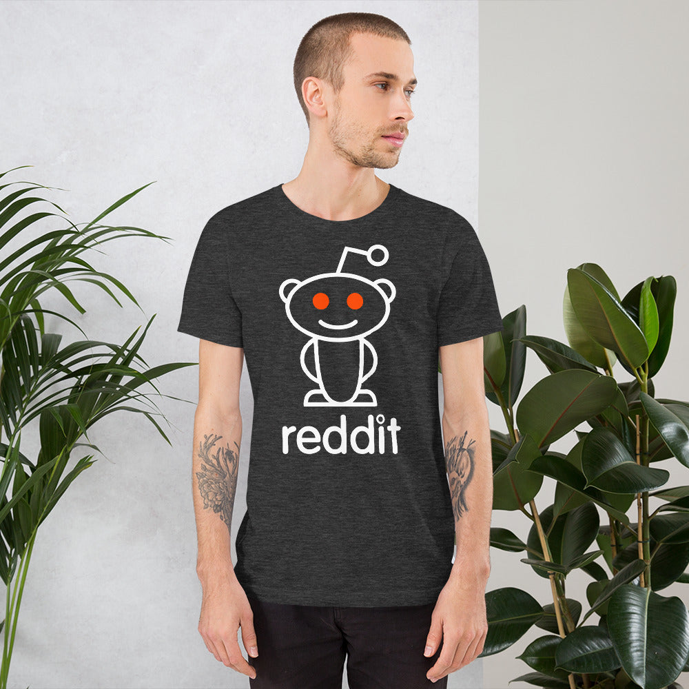 The Ultimate Reading Robot Logo Heather Gray Unisex T-Shirt