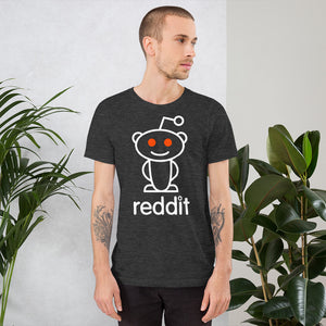 The Ultimate Reading Robot Logo Heather Gray Unisex T-Shirt