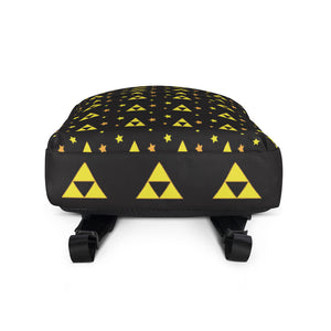 Triforce Patterned Backpack