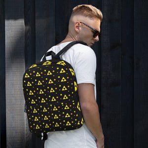 Triforce Patterned Backpack