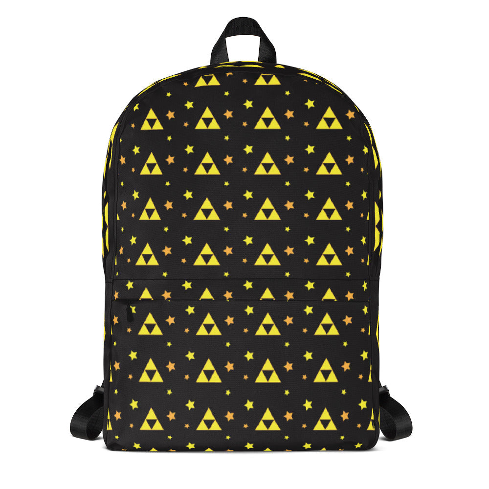 Triforce Patterned Backpack
